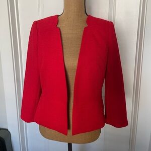 Textured Red Blazer • The Limited • M